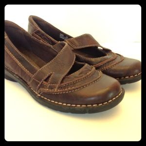 🔥Clarks Bendable Mary Jane Loafers, Leather sz 6